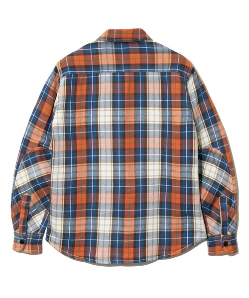 go slow caravan（ゴースローキャラバン）の「ALCARZA/アルカルザ　HEAVY FLANNEL CHECK WORK SHIRTS（シャツ/ブラウス・メンズ・ブラウン/オレンジ系その他/ホワイト/グレー/ホワイト系その他2/ロイヤルブルー・LARGE/X-LARGE/MEDIUM）」の18枚目の写真