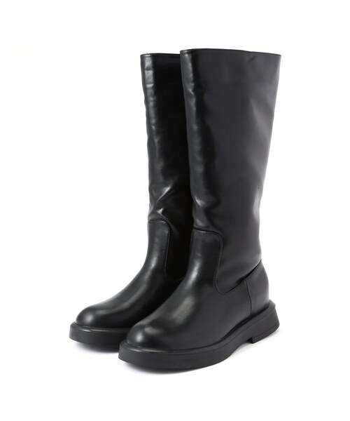 FREE'S MART（フリーズマート）の「インヒール入りミドルブーツ（ブーツ・レディース・ブラック・MEDIUM/SMALL）」の11枚目の写真