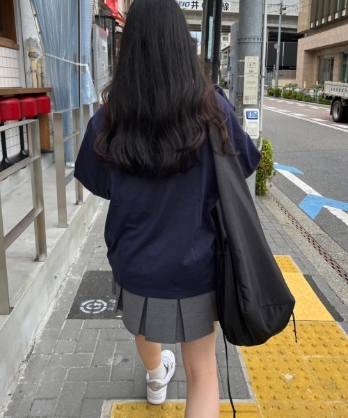 nemne store(ネンネストア)の「【低身長サイズあり】ライン入りポロシャツ(ポロシャツ・レディース・ネイビー/ライトベージュ・MEDIUM/SMALL)」の17枚目の写真