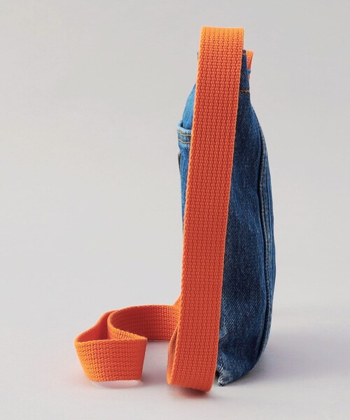 Wrangler(ラングラー)の「Wrangler/ラングラー MINI SHOULDER BAG / ミニショルダーバッグ / デニム / WA1007(ショルダーバッグ・レディース・ネイビー/ブルー・フリ-)」の3枚目の写真