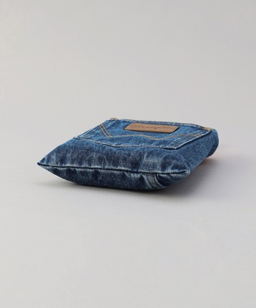 Wrangler(ラングラー)の「Wrangler/ラングラー MINI SHOULDER BAG / ミニショルダーバッグ / デニム / WA1007(ショルダーバッグ・レディース・ネイビー/ブルー・フリ-)」の5枚目の写真