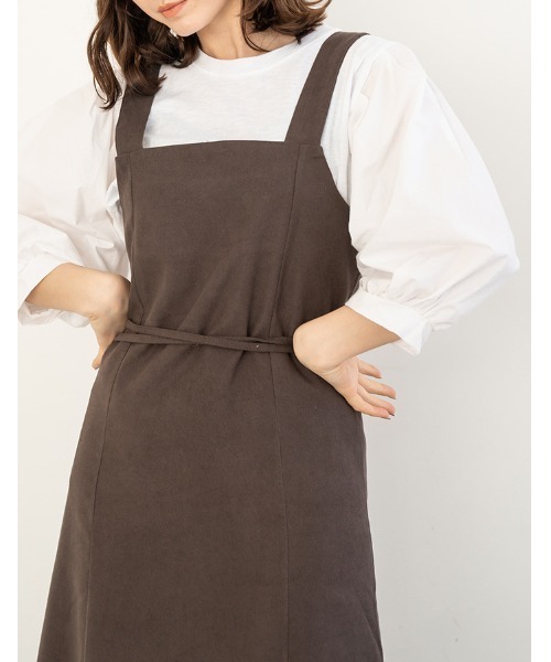 chocomee(チョコミー)の「volume sleeve cotton tops(Tシャツ/カットソー・レディース・ホワイト・FREE)」の3枚目の写真