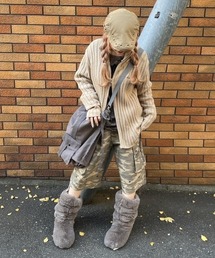 TGNS（ツーガンズ）の「【TGNS】Basic Arc Pit Sweater / 【ツーガンズ】ロゴプリントジップアップ長袖セーター（ニット/セーター）」