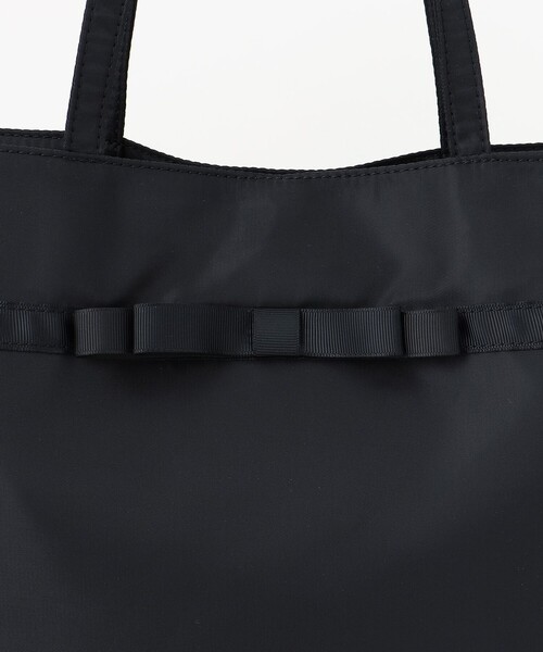 ANY（エニィ）の「リボンサブ 横型トートバッグ（トートバッグ・レディース・ブラック系・F）」の5枚目の写真