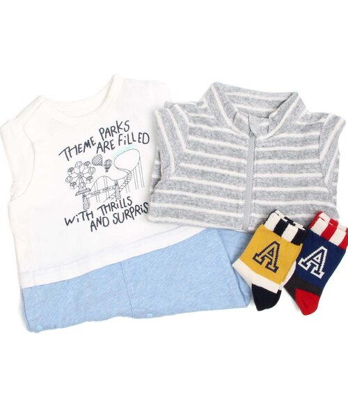 BREEZE（ブリーズ）の「星・ストライプ・ハート柄 布BOX（小）（ラッピングキット・キッズ・ゴールド/レッド/サックスブルー/ドット・FREE）」の7枚目の写真