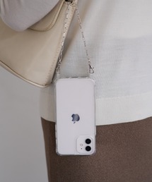 CHERIE（シェリー）の「スマートフォン ストラップ  チェーン ショルダー スマホショルダー 落下防止 肩掛け ゴールド シルバー（スマホグッズ）」