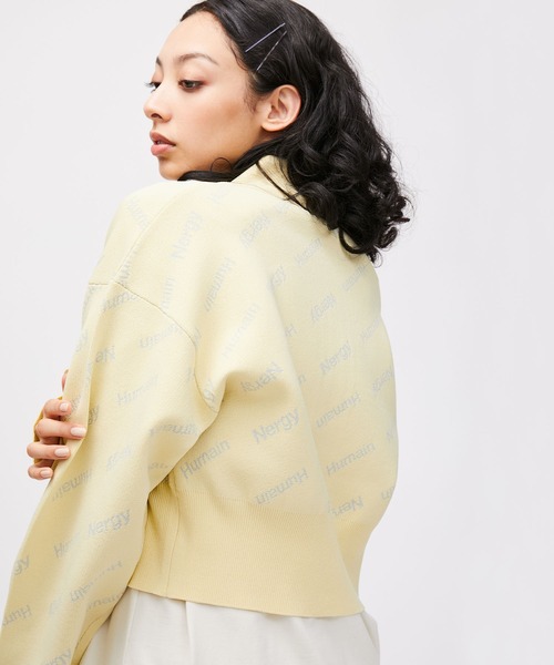 NERGY（ナージー）の「【UV】ジャガードニットジャケット（その他アウター・レディース・ブラック/ベージュ/イエロー・FREE）」の7枚目の写真
