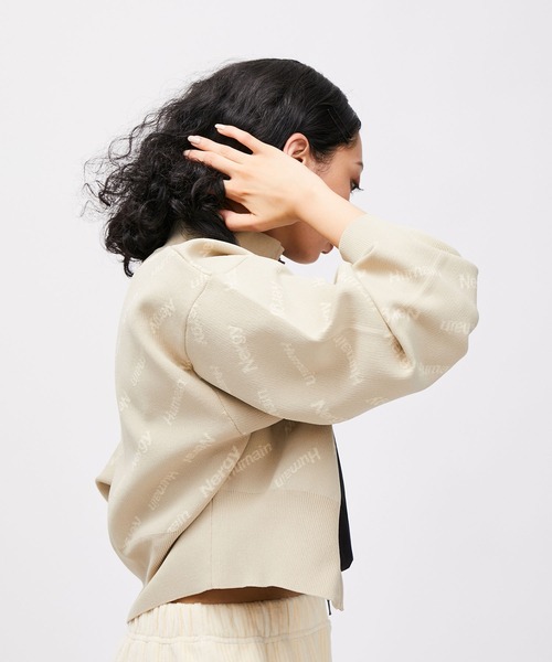 NERGY（ナージー）の「【UV】ジャガードニットジャケット（その他アウター・レディース・ブラック/ベージュ/イエロー・FREE）」の10枚目の写真