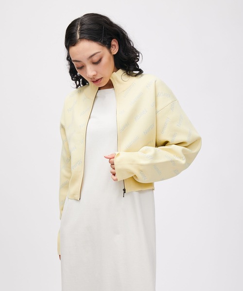 NERGY（ナージー）の「【UV】ジャガードニットジャケット（その他アウター・レディース・ブラック/ベージュ/イエロー・FREE）」の4枚目の写真