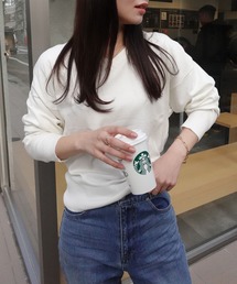 CORNERS | Vネックニットプルオーバー(ニット/セーター)