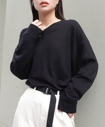 CORNERS | Vネックニットプルオーバー(ニット/セーター)