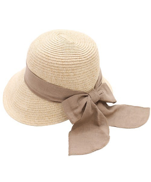 polka polka（ポルカポルカ）の「polka polka / ポルカポルカ ウォッシャブル 女優帽 ハット 434 277123 SDI（ハット・レディース・ベージュ/ナチュラル/ブラック・FREE）」の7枚目の写真