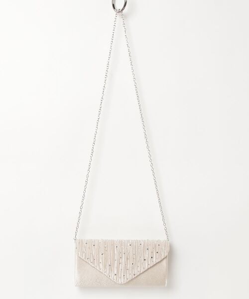 Miniministore(ミニミニストア)の「パーティーバッグ 結婚式 クラッチバッグ(クラッチバッグ・レディース・ゴールド/シルバー/ベージュ/ブラック・FREE)」の17枚目の写真