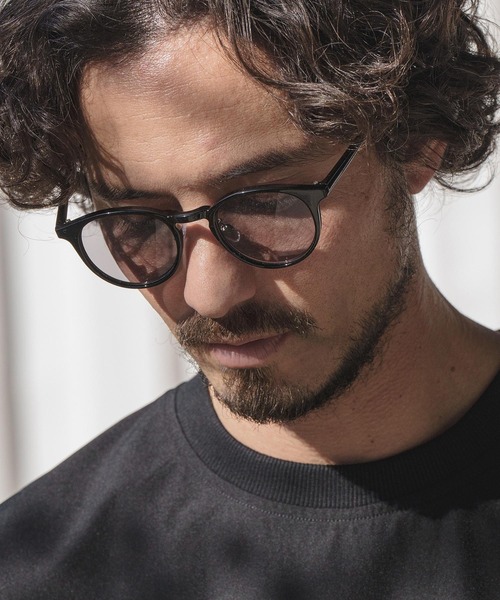 CAMBIO(カンビオ)の「mko11733- Well Balance Boston Sunglasses サングラス(サングラス・メンズ・チャコール/クリアブラック/オリーブ/ブラック系その他・FREE)」の3枚目の写真