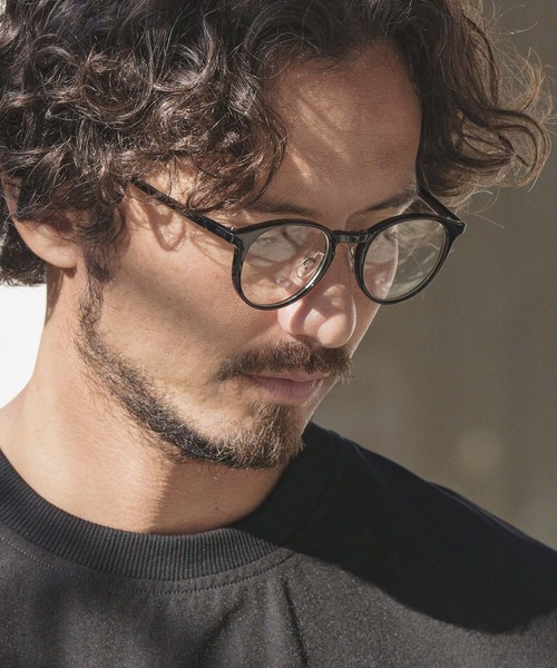 CAMBIO(カンビオ)の「mko11733- Well Balance Boston Sunglasses サングラス(サングラス・メンズ・チャコール/クリアブラック/オリーブ/ブラック系その他・FREE)」の9枚目の写真