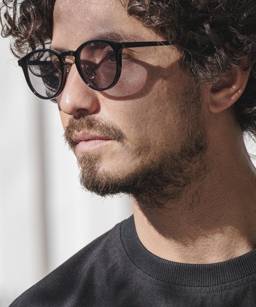 CAMBIO(カンビオ)の「mko11733- Well Balance Boston Sunglasses サングラス(サングラス・メンズ・チャコール/クリアブラック/オリーブ/ブラック系その他・FREE)」の12枚目の写真