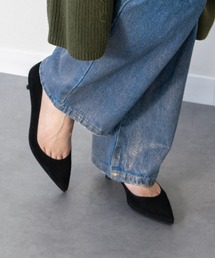 FABIO RUSCONI | 【FABIO RUSCONI】ポインテッドトウミドルヒールパンプス(F41130)(パンプス)