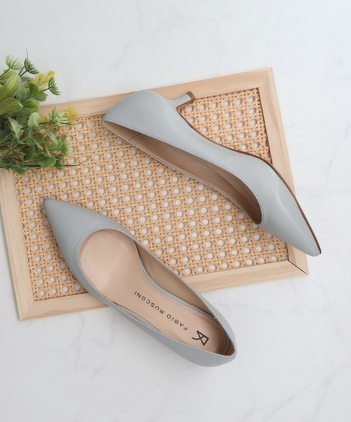 FABIO RUSCONI（ファビオルスコーニ）の「【FABIO RUSCONI】ポインテッドトウミドルヒールパンプス(F41130)（パンプス・レディース・ブラック/ライトグレー/ブラック系その他/ブラック系その他2/グレー系その他/ボルドー・37/36/39/38/35）」の20枚目の写真