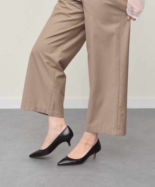 FABIO RUSCONI（ファビオルスコーニ）の「【FABIO RUSCONI】ポインテッドトウミドルヒールパンプス(F41130)（パンプス・レディース・ブラック/ライトグレー/ブラック系その他/ブラック系その他2/グレー系その他/ボルドー・37/36/39/38/35）」の9枚目の写真