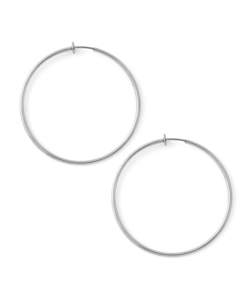 ANEMONE（アネモネ）の「メタルフープイヤリング（イヤリング・レディース・ゴールド/シルバー・FREE）」の4枚目の写真