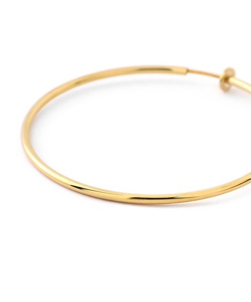 ANEMONE（アネモネ）の「メタルフープイヤリング（イヤリング・レディース・ゴールド/シルバー・FREE）」の5枚目の写真