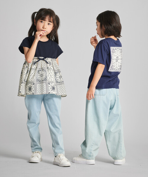 COMME CA ISM(コムサイズム)の「のびのび パンツ(その他パンツ・キッズ・ブラック/オリーブ/ライトインディゴブルー・100cm/110cm/120cm/130cm/140cm/150cm)」の19枚目の写真