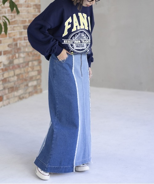 LEPSIM（レプシィム）の「BIGロゴスエット　104937（スウェット・レディース・ネイビー/レッド/オフホワイト/トップグレー・FREE）」の21枚目の写真