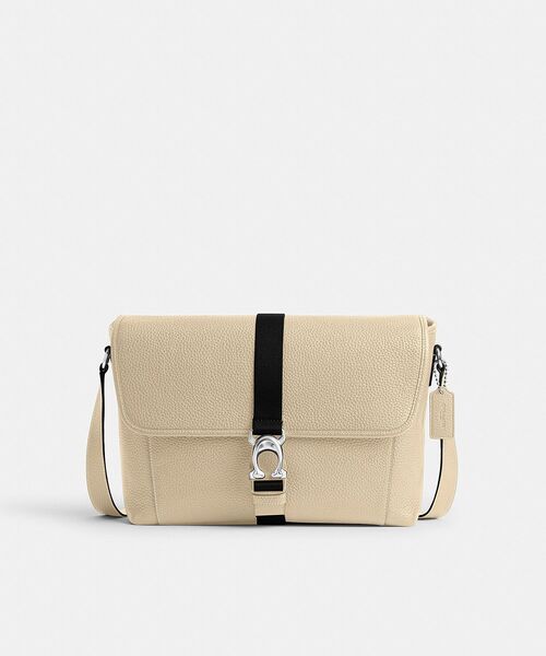 COACH メッセンジャーバッグ ベージュ 保存袋付き COACH（コーチ）の「ベック メッセンジャー（メッセンジャー
