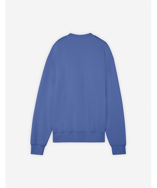 Maison Kitsune(メゾンキツネ)の「MAISON KITSUNE HANDWRITING COMFORT SWEATSHIRT(スウェット・メンズ・ネイビー系/ライトイエロー/ブラック×ホワイト・S/M/L/XL)」の6枚目の写真