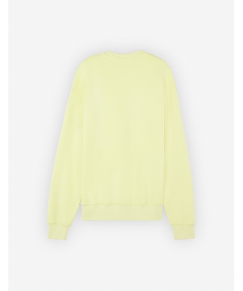 Maison Kitsune(メゾンキツネ)の「MAISON KITSUNE HANDWRITING COMFORT SWEATSHIRT(スウェット・メンズ・ネイビー系/ライトイエロー/ブラック×ホワイト・S/M/L/XL)」の4枚目の写真