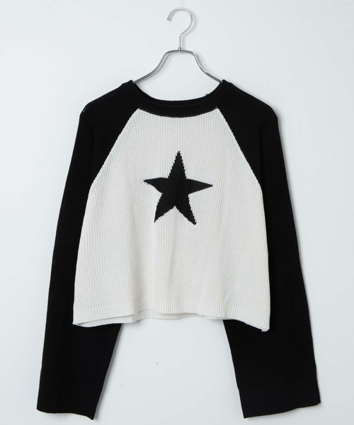 WEGO(ウィゴー)の「■■■WEGO/スターラグランジャガードニット■■■(ニット/セーター・レディース・ブラック系その他/ホワイト・FREE)」の16枚目の写真