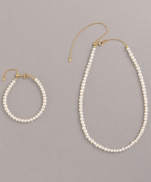 PLUS VENDOME（プラス ヴァンドーム）の「PEARL_ブレスレット（ブレスレット・レディース・イエローゴールド・ONE SIZE）」の4枚目の写真