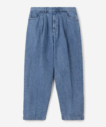 FARAH | ツータック ワイドデニムパンツ MEN