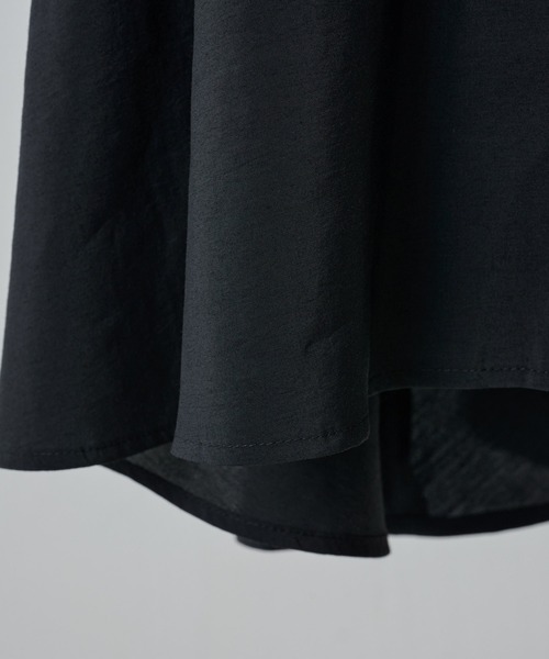 BEARDSLEY（ビアズリー）の「《LIVETART》カラーレスシャツワンピース（ワンピース・レディース・ブラック/カーキ/ネイビー・FREE/0）」の5枚目の写真