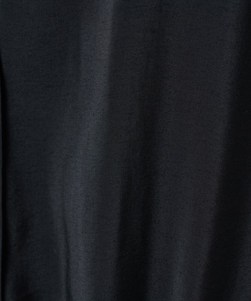 BEARDSLEY（ビアズリー）の「《LIVETART》カラーレスシャツワンピース（ワンピース・レディース・ブラック/カーキ/ネイビー・FREE/0）」の6枚目の写真