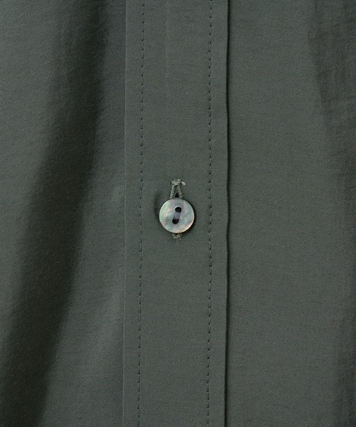 BEARDSLEY（ビアズリー）の「《LIVETART》カラーレスシャツワンピース（ワンピース・レディース・ブラック/カーキ/ネイビー・FREE/0）」の8枚目の写真