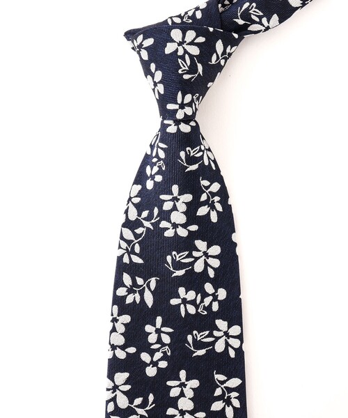 RBフラワーパターンネクタイ