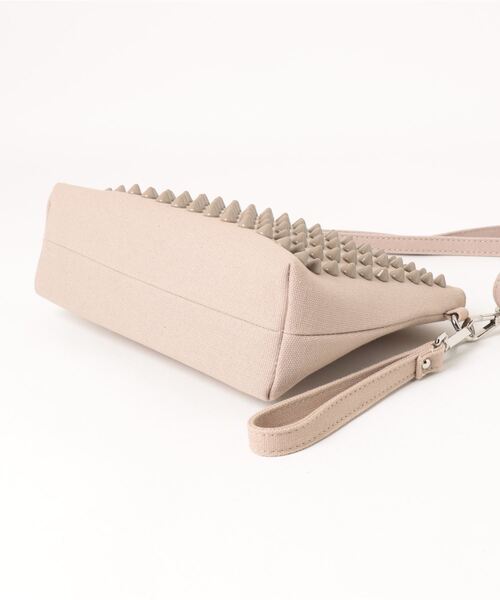 RiNc （リンク）の「【 GLAM JAM / グラムジャム 】 ONIスタッズ ショルダーポーチ / Mサイズ（ショルダーバッグ・レディース・グレー/ブルー/レッド/モカ/その他1/その他2/カーキ/ブルー系その他/ホワイト/ブラック系その他・M）」の12枚目の写真