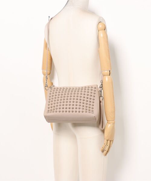 RiNc （リンク）の「【 GLAM JAM / グラムジャム 】 ONIスタッズ ショルダーポーチ / Mサイズ（ショルダーバッグ・レディース・グレー/ブルー/レッド/モカ/その他1/その他2/カーキ/ブルー系その他/ホワイト/ブラック系その他・M）」の14枚目の写真