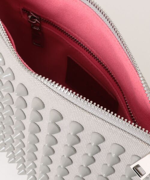 RiNc （リンク）の「【 GLAM JAM / グラムジャム 】 ONIスタッズ ショルダーポーチ / Mサイズ（ショルダーバッグ・レディース・グレー/ブルー/レッド/モカ/その他1/その他2/カーキ/ブルー系その他/ホワイト/ブラック系その他・M）」の15枚目の写真