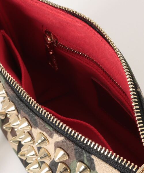 RiNc （リンク）の「【 GLAM JAM / グラムジャム 】 ONIスタッズ ショルダーポーチ / Mサイズ（ショルダーバッグ・レディース・グレー/ブルー/レッド/モカ/その他1/その他2/カーキ/ブルー系その他/ホワイト/ブラック系その他・M）」の17枚目の写真