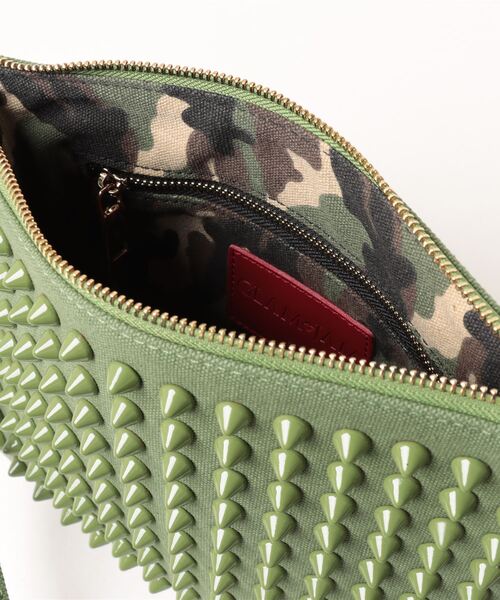 RiNc （リンク）の「【 GLAM JAM / グラムジャム 】 ONIスタッズ ショルダーポーチ / Mサイズ（ショルダーバッグ・レディース・グレー/ブルー/レッド/モカ/その他1/その他2/カーキ/ブルー系その他/ホワイト/ブラック系その他・M）」の21枚目の写真