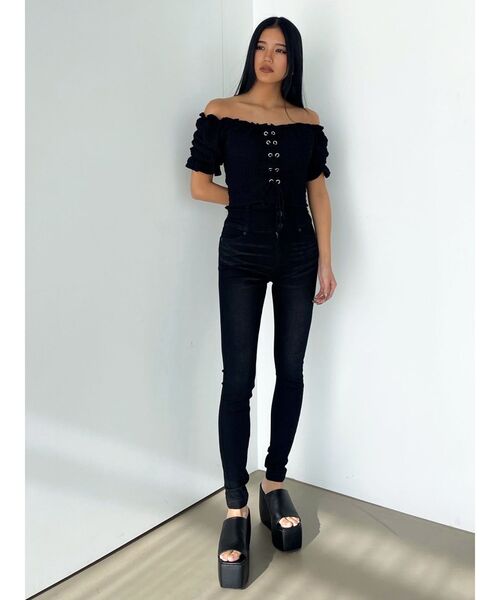 EMODA(エモダ)の「タンクボリュームソールサンダル(サンダル・レディース・ブラック/シルバー・SMALL/MEDIUM/LARGE)」の13枚目の写真