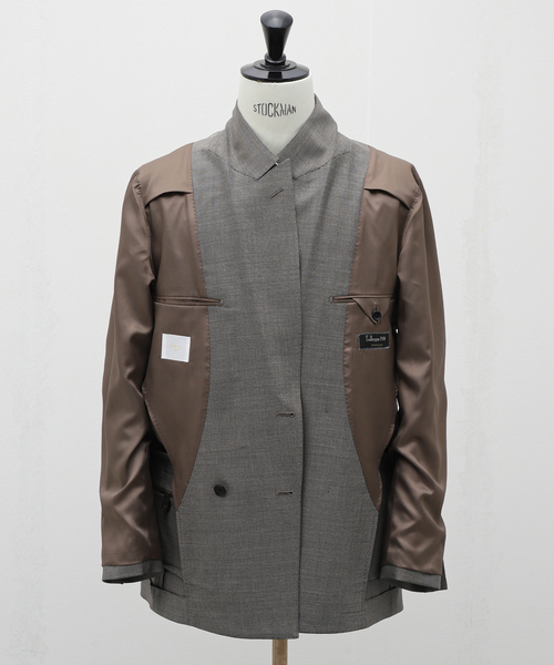 EDIFICE(エディフィス)の「【La. French】ダブル 4ボタンジャケット(TOLLEGNO)(その他アウター・メンズ・ブラウン・46/44/48)」の21枚目の写真