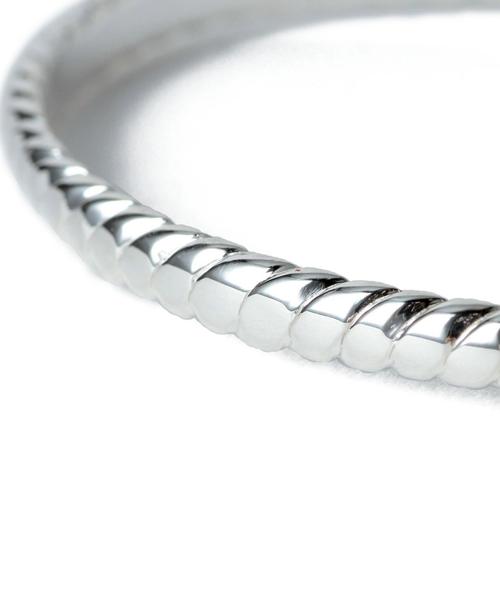 BEAUTY&YOUTH UNITED ARROWS（ビューティーアンドユースユナイテッドアローズ）の「BY シルバー ツイスト ブレスレット ◆（ブレスレット・メンズ・シルバー・フリー）」の3枚目の写真