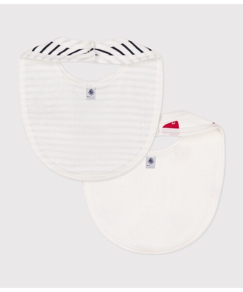 PETIT BATEAU(プチバトー)の「スタイ2枚組(スタイ/よだれかけ・キッズ・その他2・ONE SIZE)」の2枚目の写真