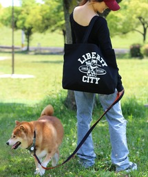 LIBERTY CITY（リバティシティ）の「【LIBERTY CITY/リバティーシティ】 [LIBER-O] トートバッグ（トートバッグ）」