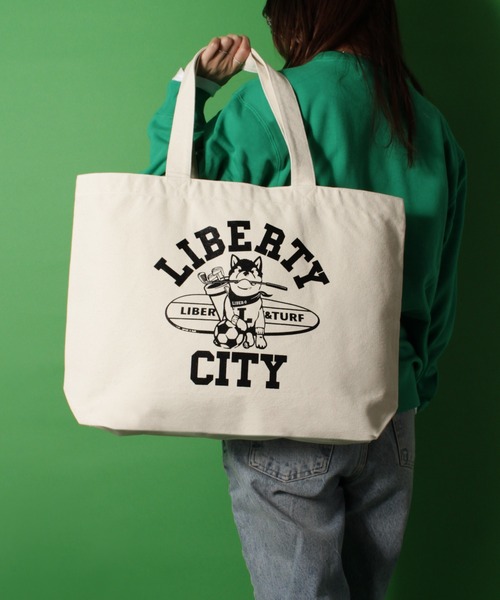 LIBERTY CITY（リバティシティ）の「【LIBERTY CITY/リバティーシティ】 [LIBER-O] トートバッグ（トートバッグ・メンズ・ウッドランド/キナリ/モカ/ブラック・ONE SIZE）」の19枚目の写真