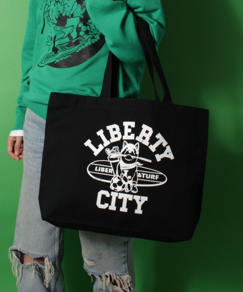 LIBERTY CITY（リバティシティ）の「【LIBERTY CITY/リバティーシティ】 [LIBER-O] トートバッグ（トートバッグ・メンズ・ウッドランド/キナリ/モカ/ブラック・ONE SIZE）」の15枚目の写真