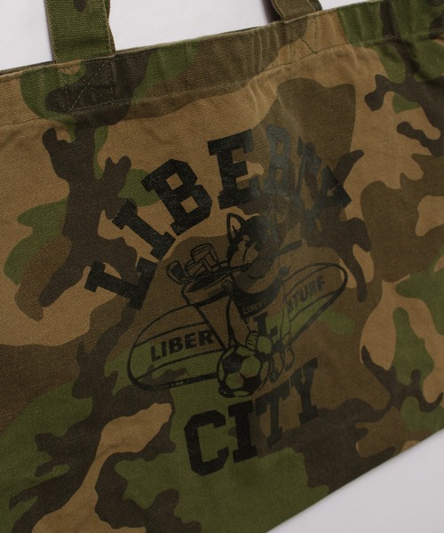 LIBERTY CITY（リバティシティ）の「【LIBERTY CITY/リバティーシティ】 [LIBER-O] トートバッグ（トートバッグ・メンズ・ウッドランド/キナリ/モカ/ブラック・ONE SIZE）」の13枚目の写真